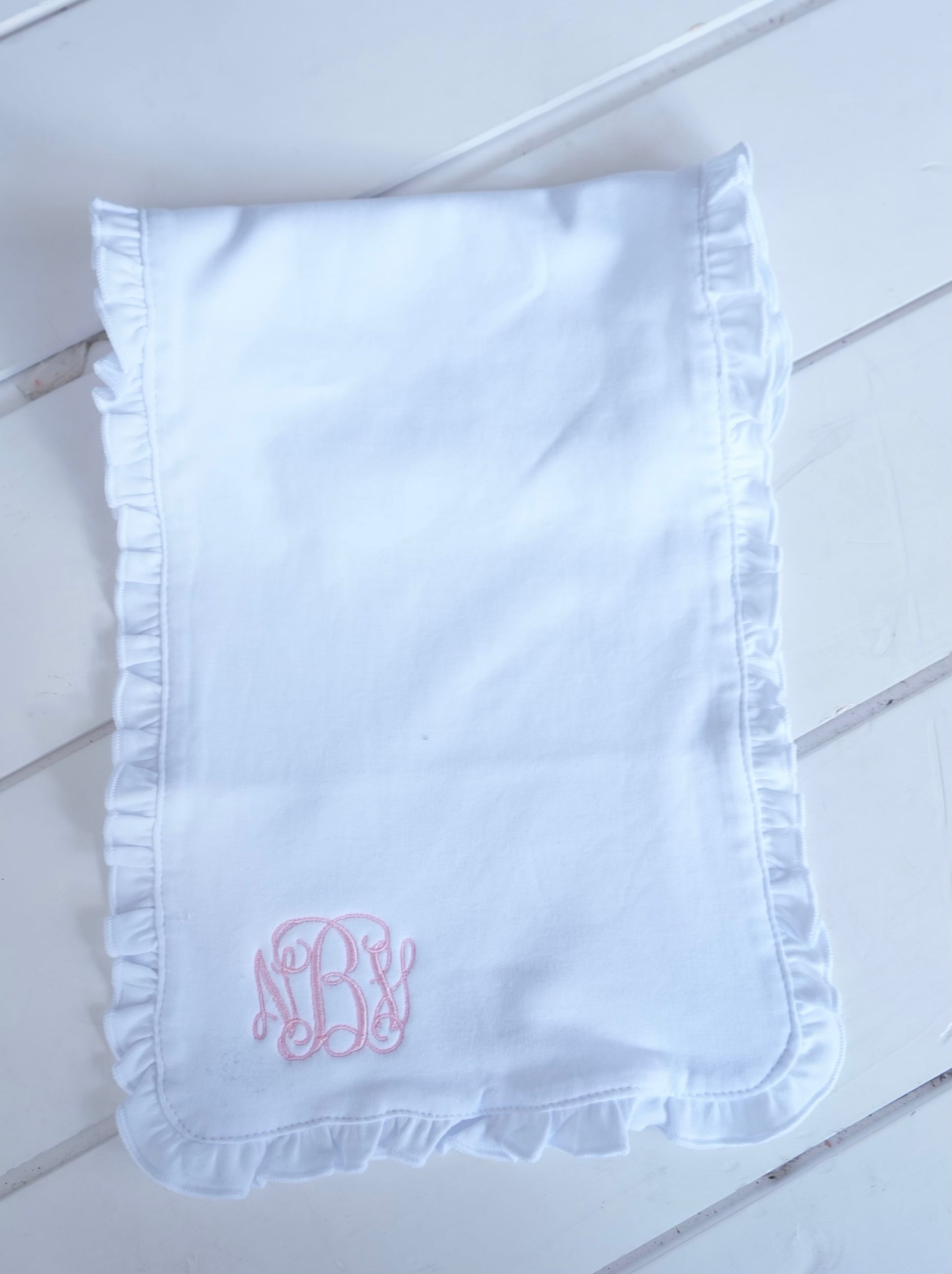 The Bella Burp Cloth - Ruffle